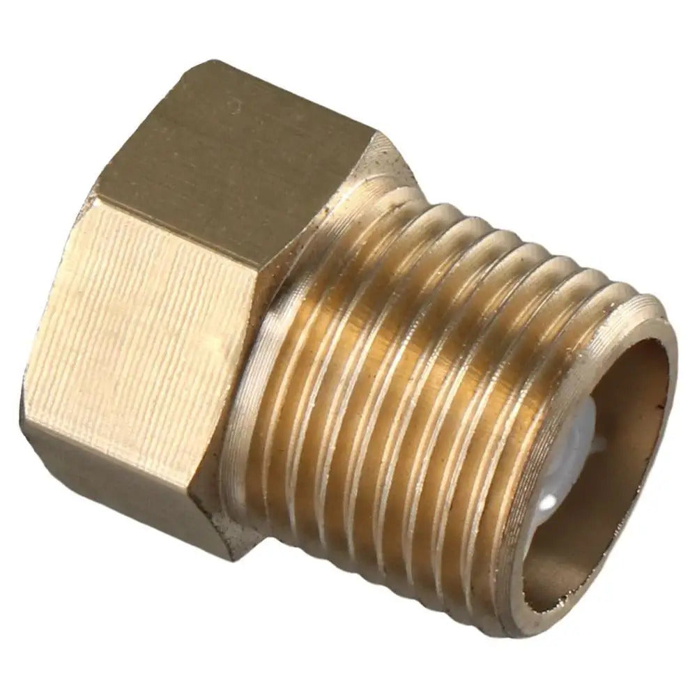 BRASS CHECK VALVE 1/2" FEMALE TO MALE