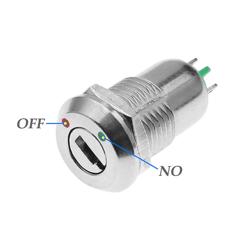 12mm ELECTRONIC KEY SWITCH 2 KEYS