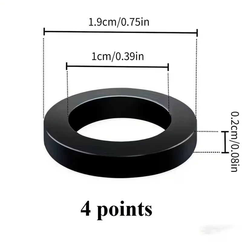 20 x RUBBER O RINGS PLASTIC WASHERS DRAIN SEALS SINK PLUMBING GASKETS TAP