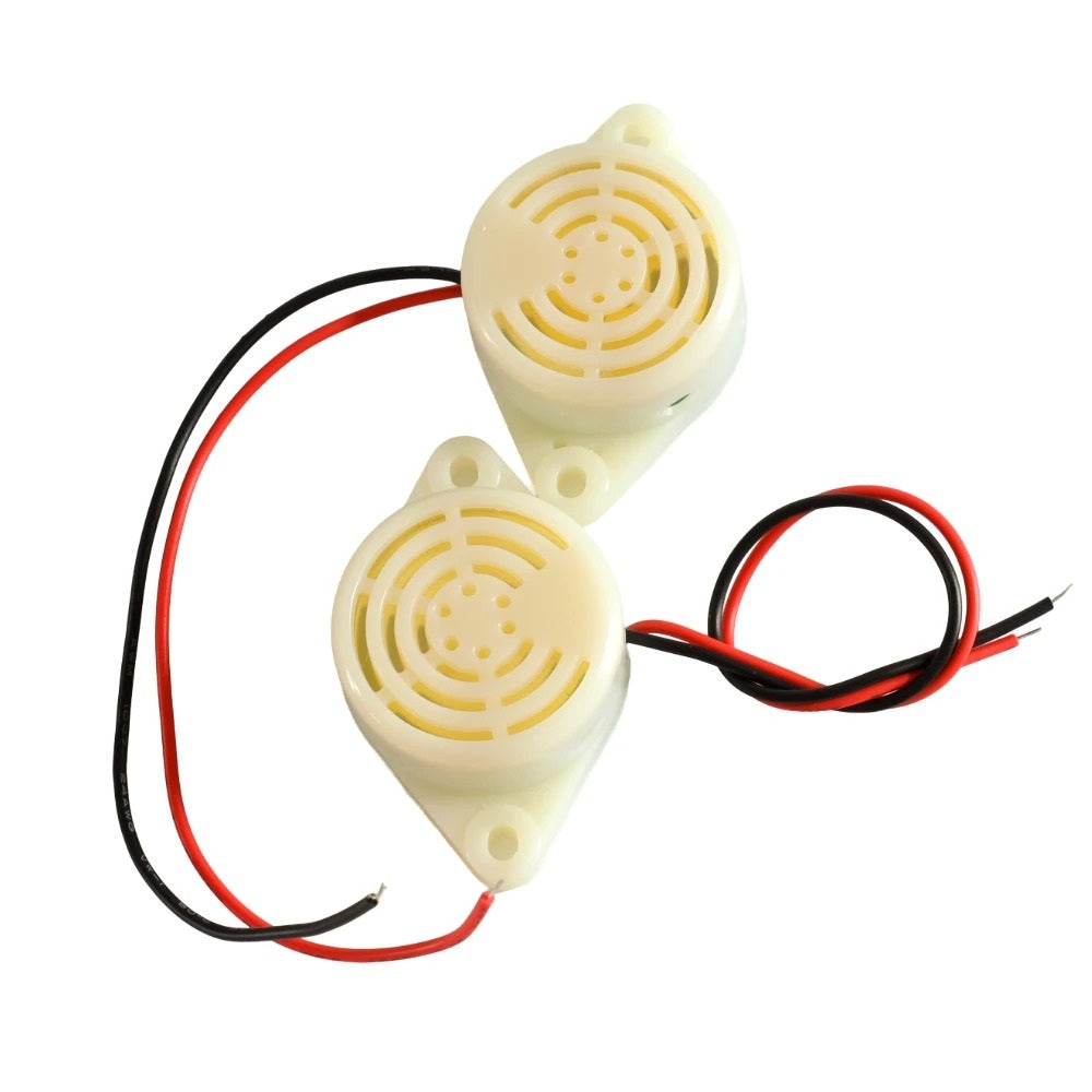 4 x INTERMITTENT BEEP HIGH DECIBEL DC BUZZER 3-24V