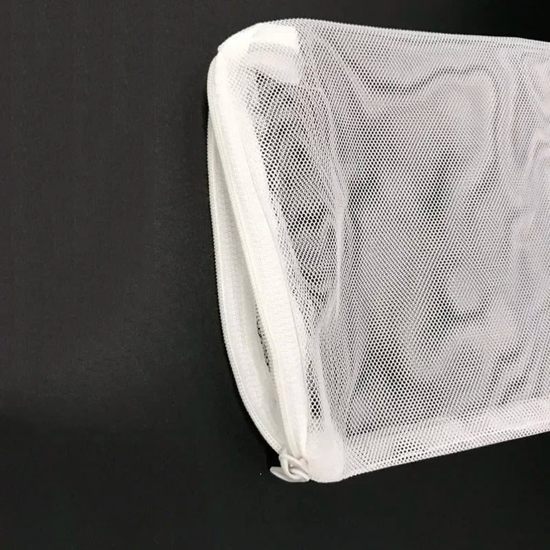 10 x AQUARIUM / POND MESH FILTER MEDIA BAGS WHITE & BLACK 16x22cm 12x18cm 20x30cm