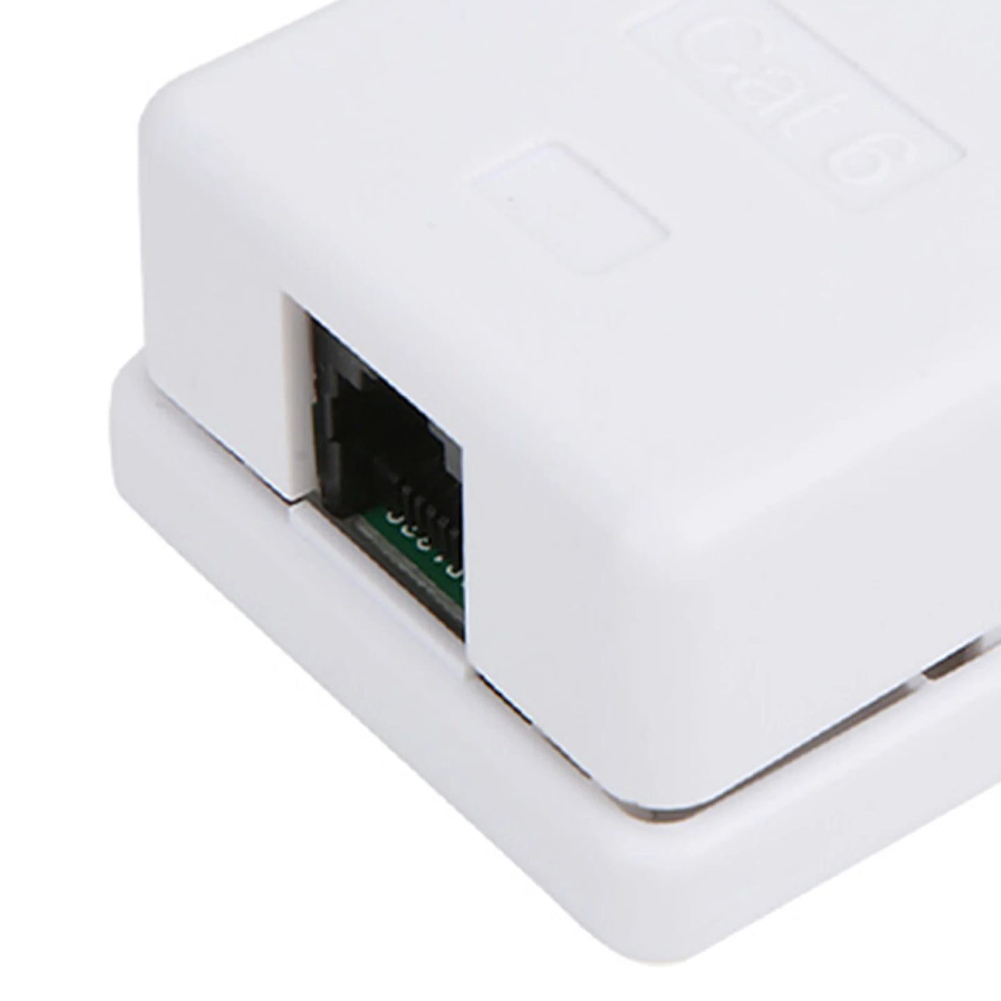 CAT6 RJ45 MOUNT BOX SINGLE PORT CONNECTION