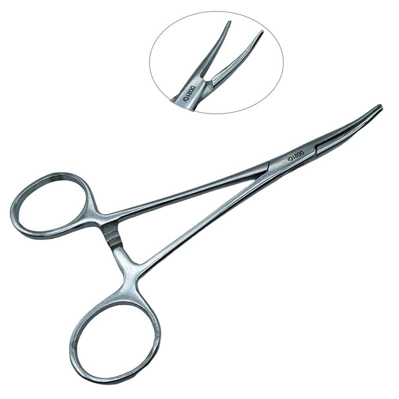 12.5cm STAINLESS STEEL HERMOSTATIC FORCEPS