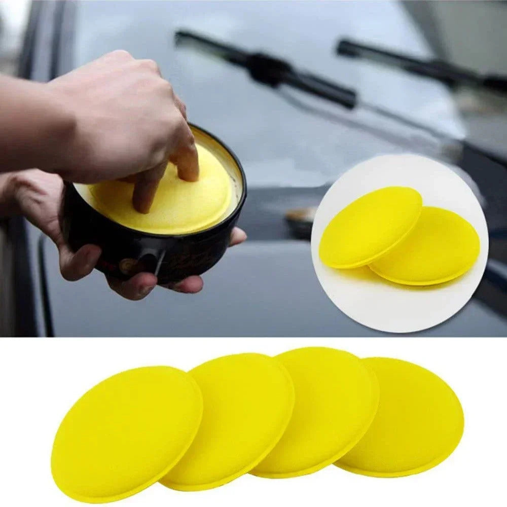 10 x CAR WAXING / POLISH SPONGE PADS