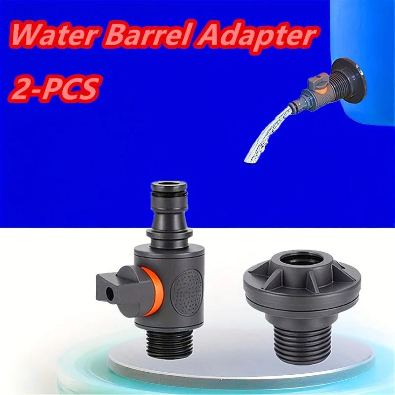 PVC IBC WATER BARREL TAP AND TANK CONNECTOR