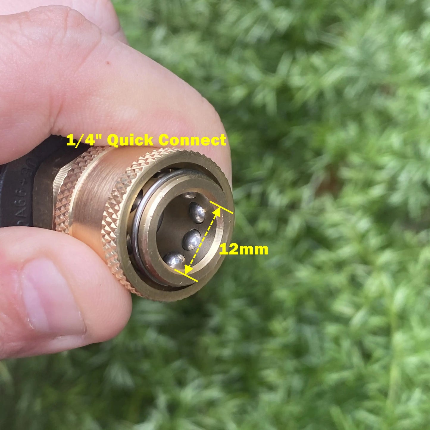 KARCHER COMPATABLE 1/4" QUICK CONNECT ATTACHMENT & 5 JETS