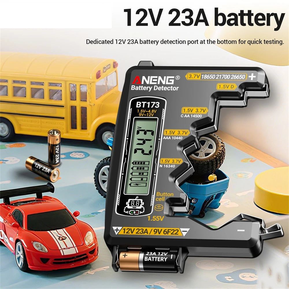 BATTERY TESTER FOR ALL BATTERIES