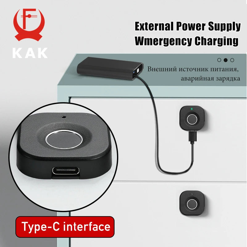 BIOMETRIC FINGERPRINT LOCK, KEYLESS CABINET SMART LOCK