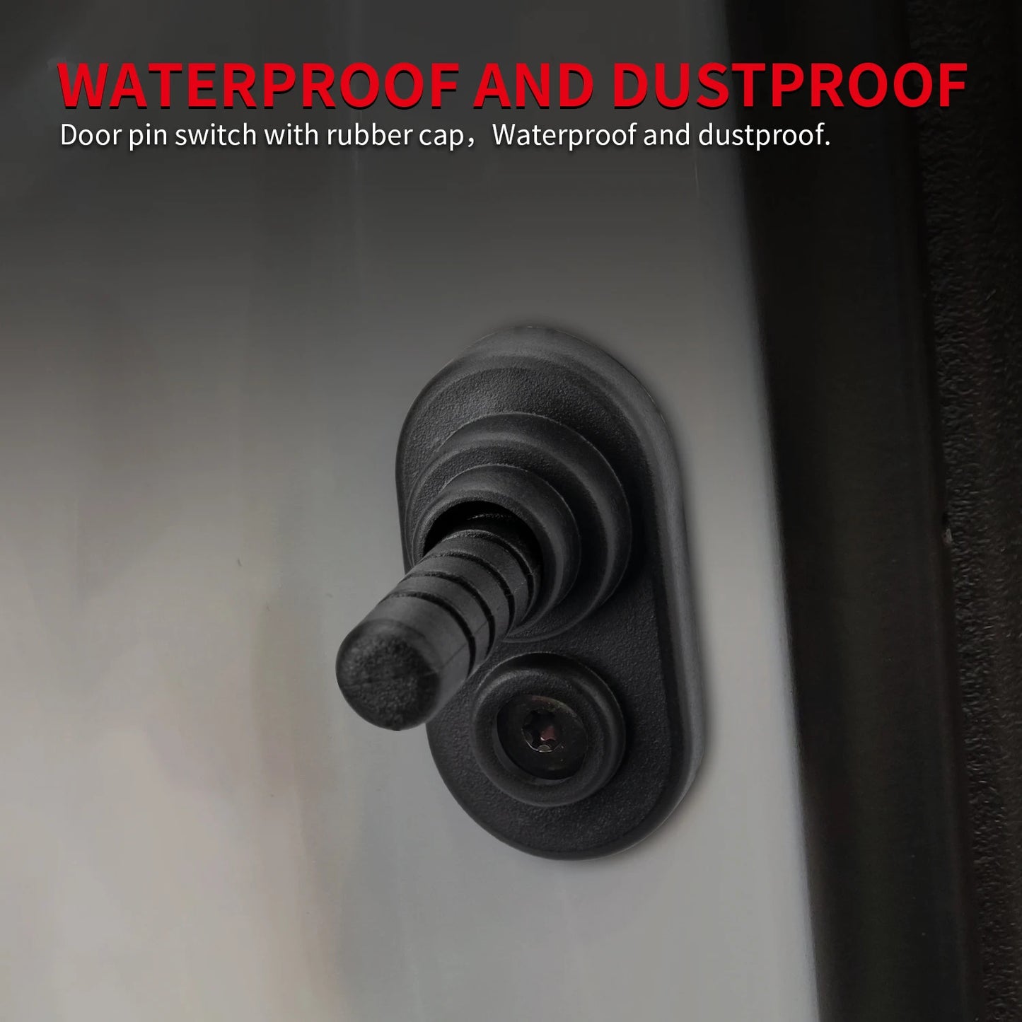 5 x DOOR PIN SWITCH 12V MOMENTARY