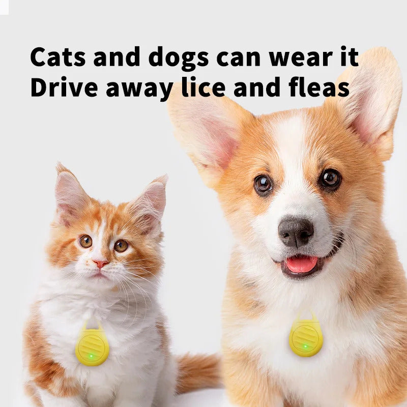 PET TAG ULTRASONIC FLEA TICK REPELLER