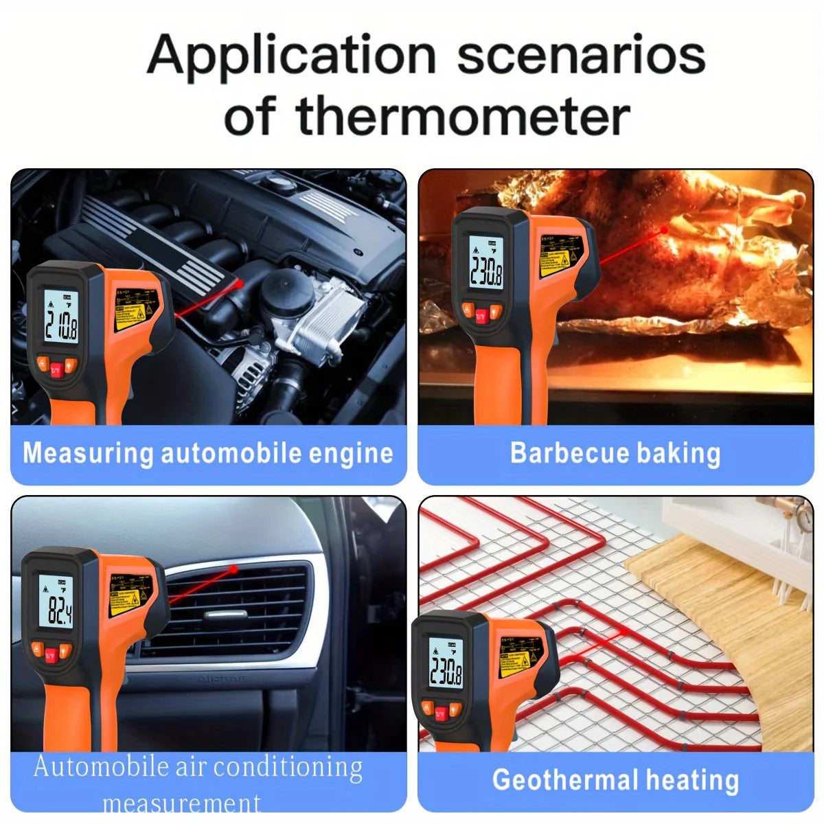 INFRARED THERMOMETER LAZER TEMPERATURE GUN