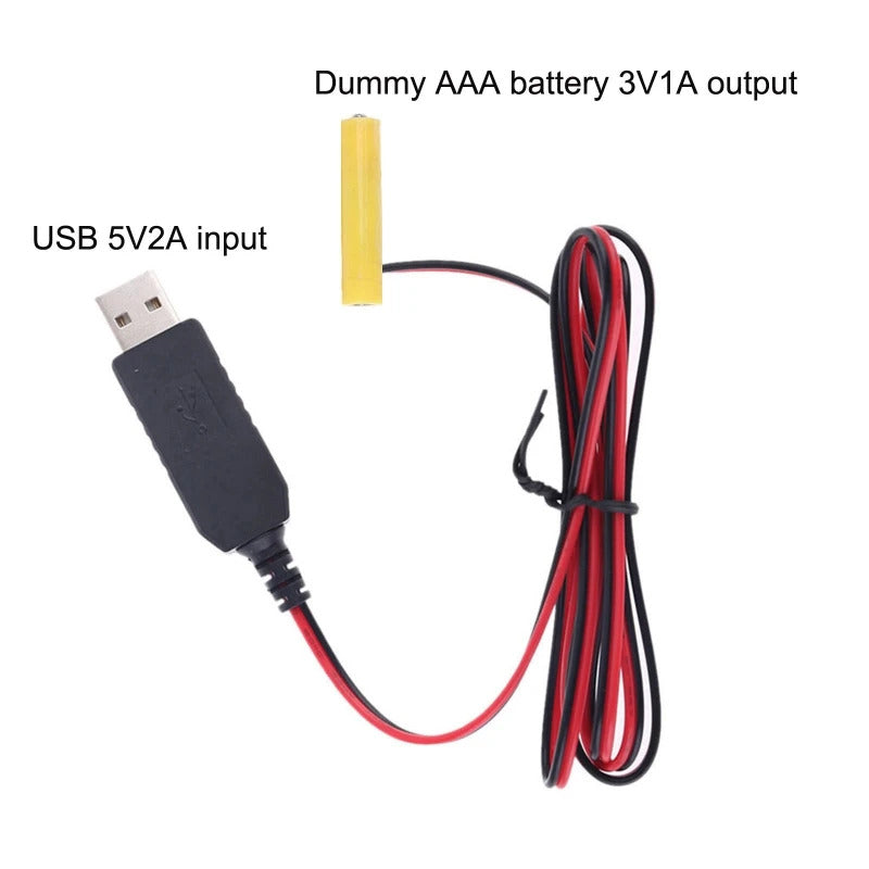 AAA BATTERY CONVERTER TO USB