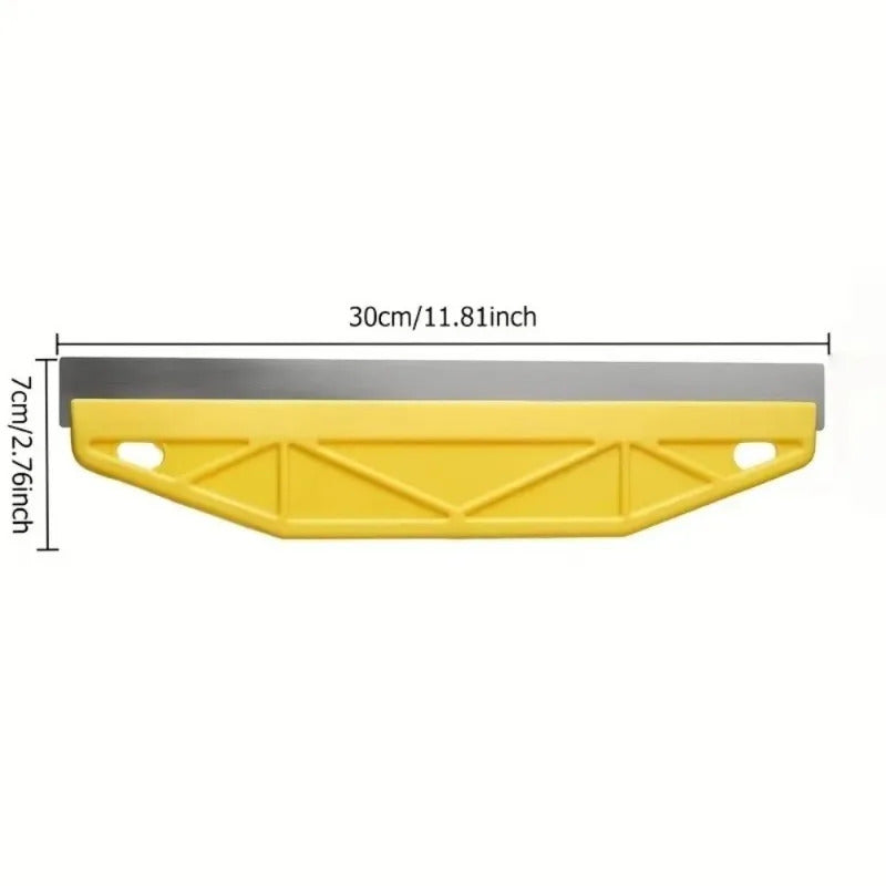 PAINT SHIELD EDGER STAINLESS STEEL PAINTING TRIM GUIDE WALL EDGE PROTECTOR 30CM