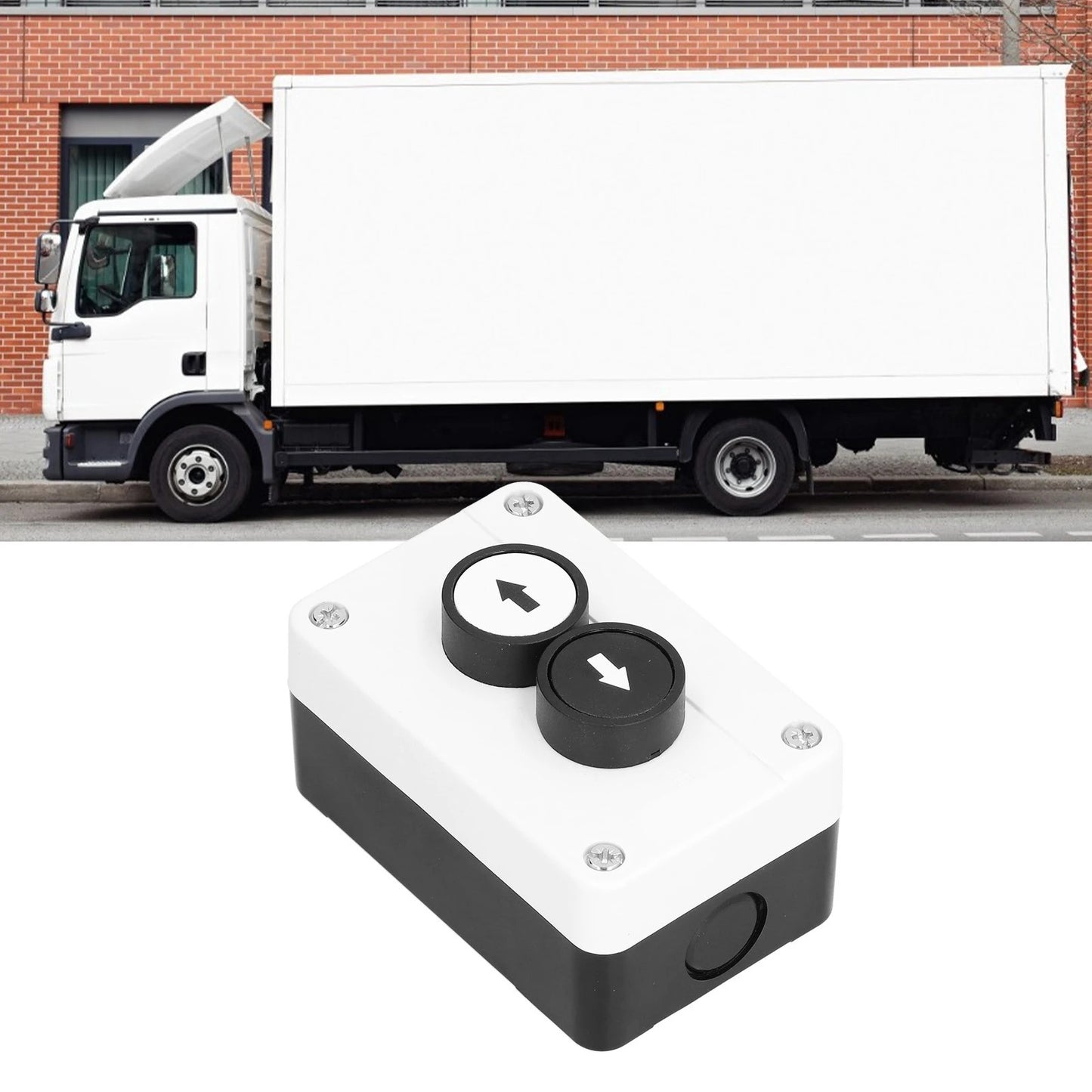 PUSH BUTTON STATION BOX - UP & DOWN MOMENTARY SWITCH