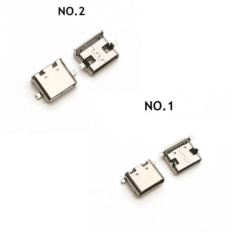 100 x TYPE C USB CHARGING DOCK CONNECTORS PCB MIX 10 TYPES