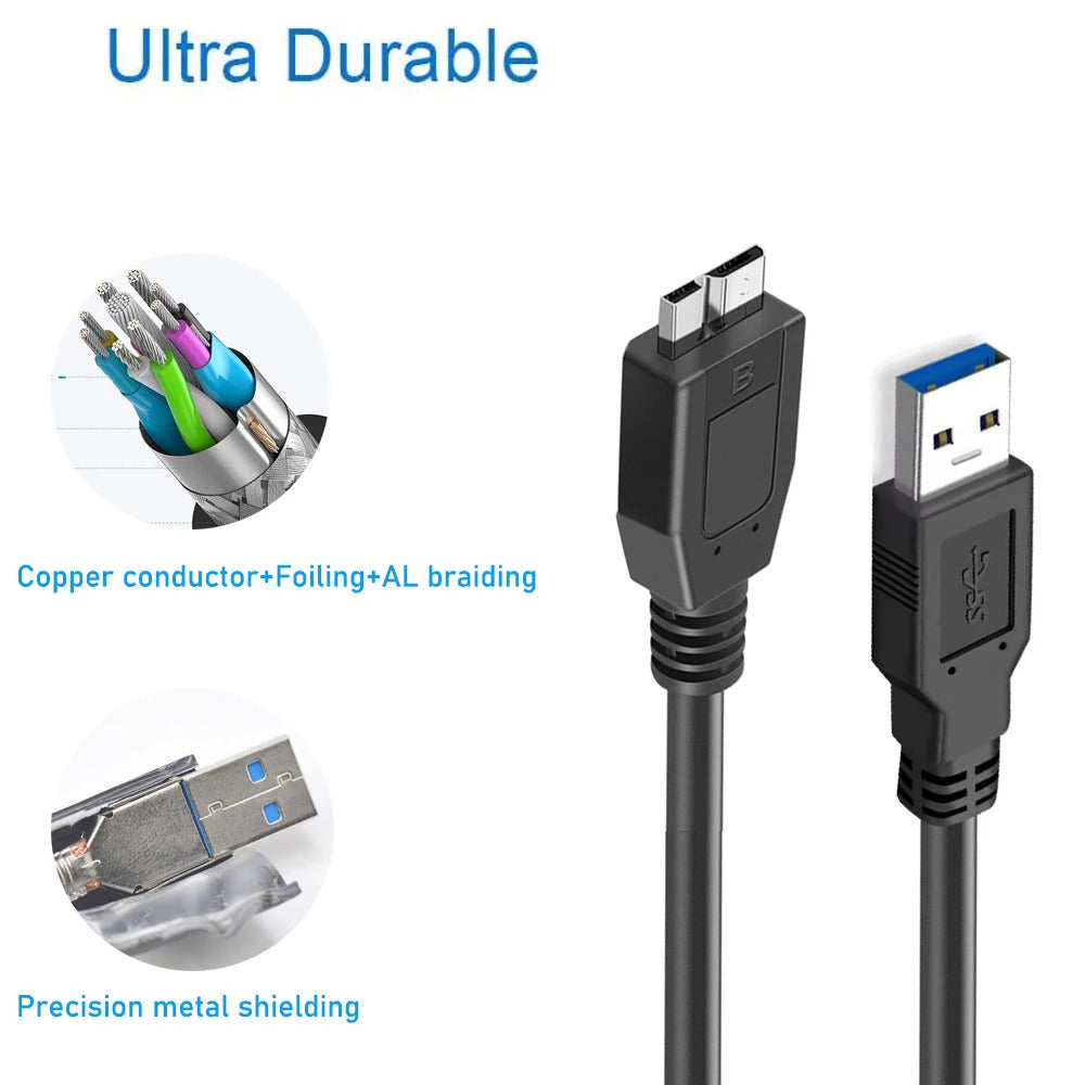1m USB 3.0 TO MICRO B CABLE
