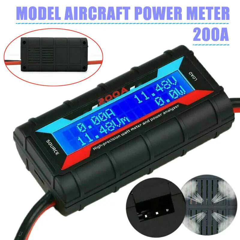 200A LCD DIGITAL HIGH PRECISION AMP WATT METER