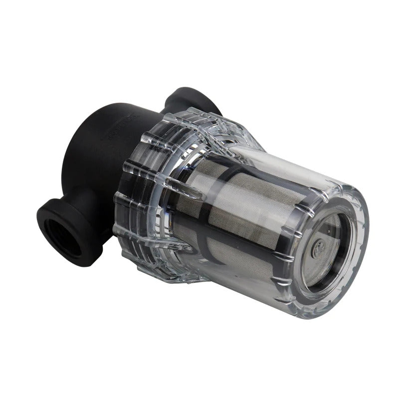 1/2" 3/4" 1" INLINE FILTER HOUSING 80 MESH STAINLESS STEEL FILTER