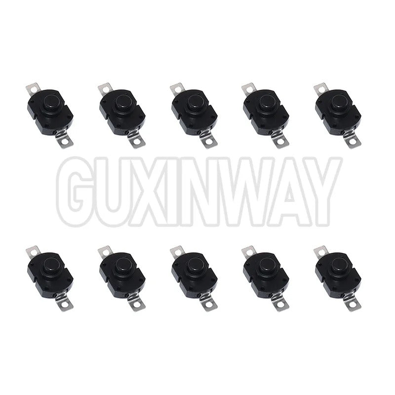 10 x ON OFF 30V 1A LOCK PUSH SWITCH LATCHING