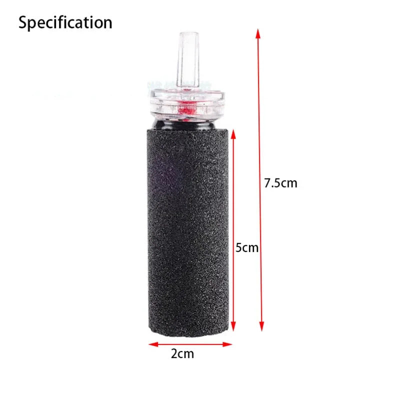 AQUARIUM AIR STONE BUILT IN CHECK VALVE 7.5cm