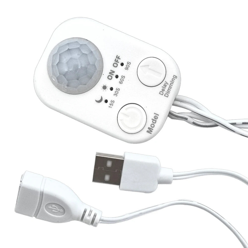 USB / DC CONNECTION PIR SENSOR 5V-24V MOTION LIGHT SWITCH