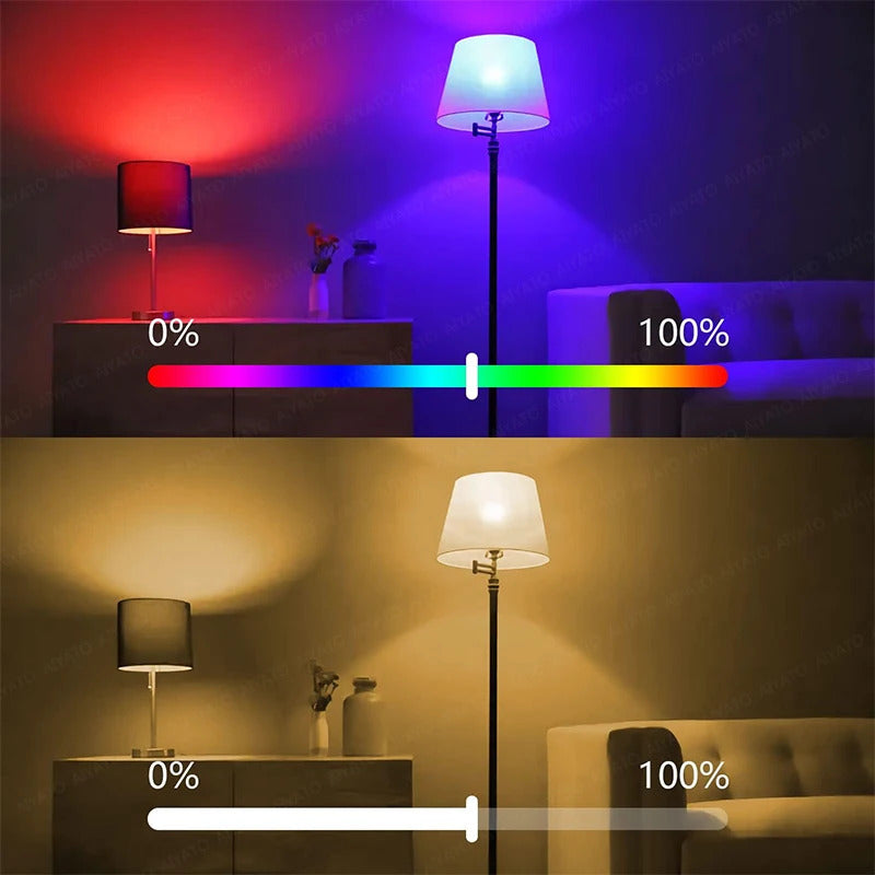 WIFI SMART BULB 18w - COLOUR CHANGING - GOOGLE HOME & ALEXA - B22 BASE