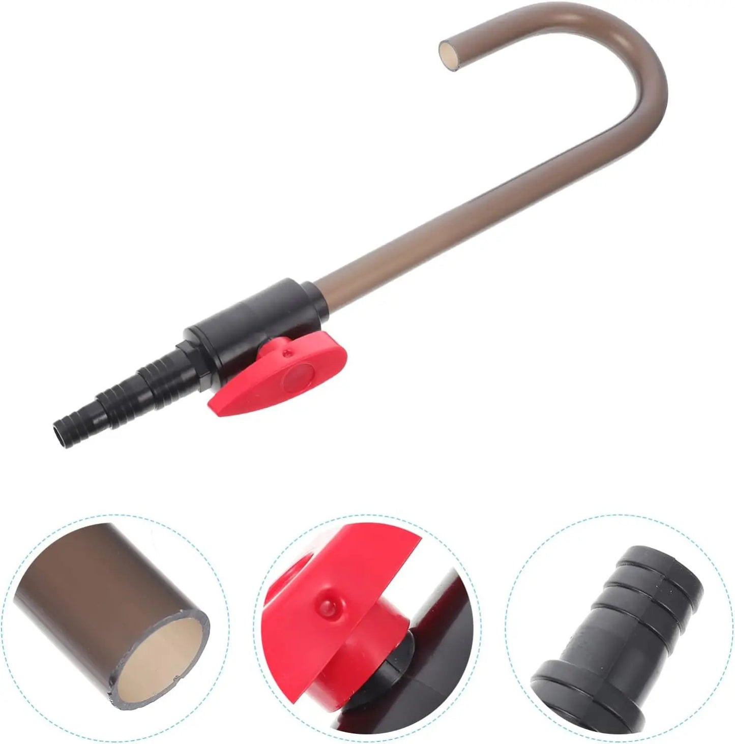 AQUARIUM HOOK OVER PIPE WITH TAP