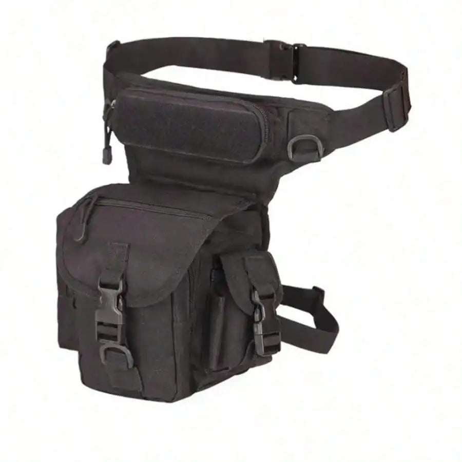 TACTICAL DROP LEG POUCH THIGH BAG, METAL DETECTING