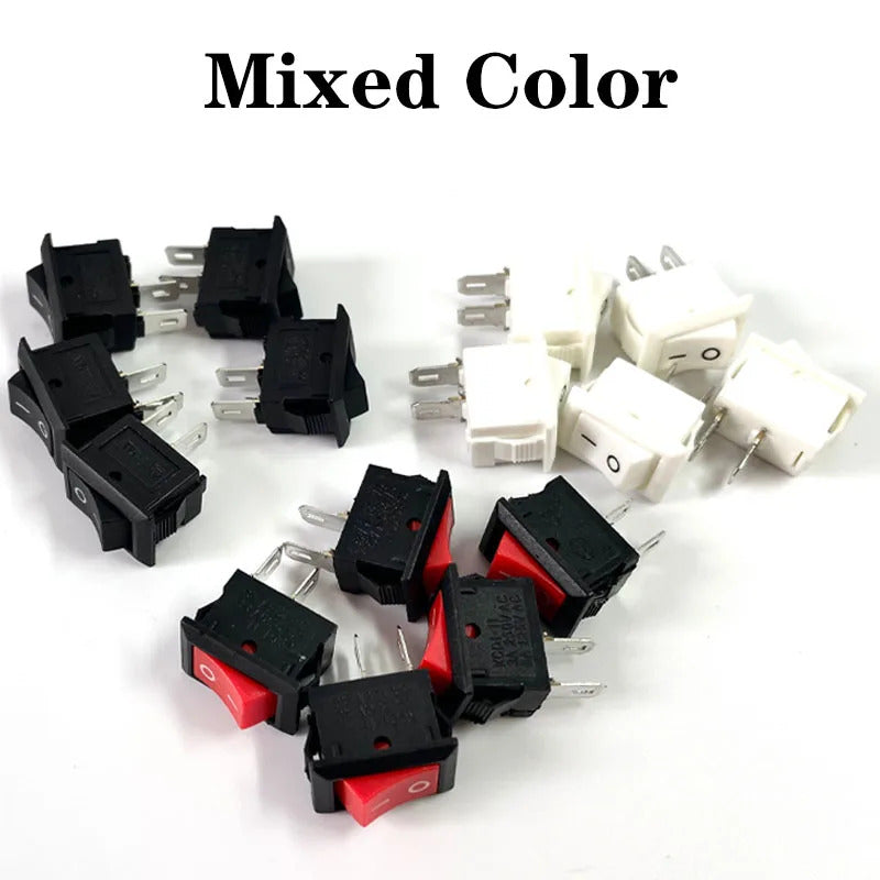 15 x MINI ROCKER SWITCH