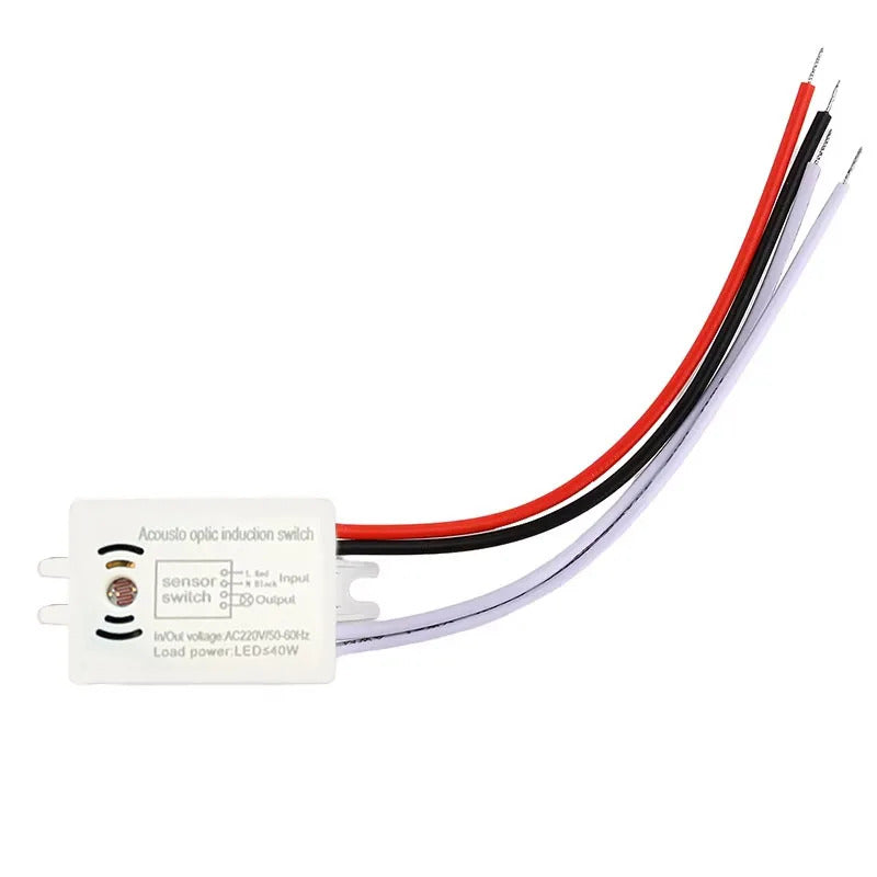220v INTELLIGENT SOUND VOICE SENSOR SWITCH