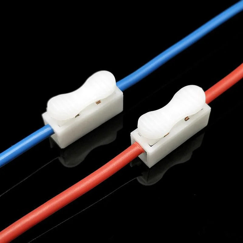 50 x 1 or 2 WAY QUICK ELECTRICAL CONNECTORS