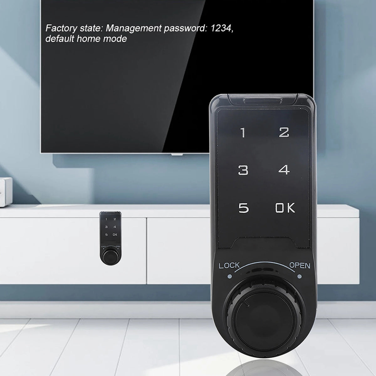 TOUCH KEYPAD ELECTRONIC LOCK - DIGITAL PASSWORD CABINET LOCK