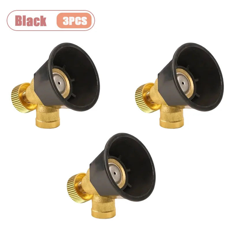3 x ADJUSTABLE HIGH PRESSURE TORNADO SPRAY NOZZLE