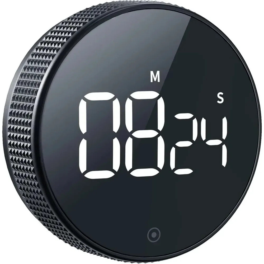 ROTATING BEZLE MAGNETIC DIGITAL TIMER 8cm