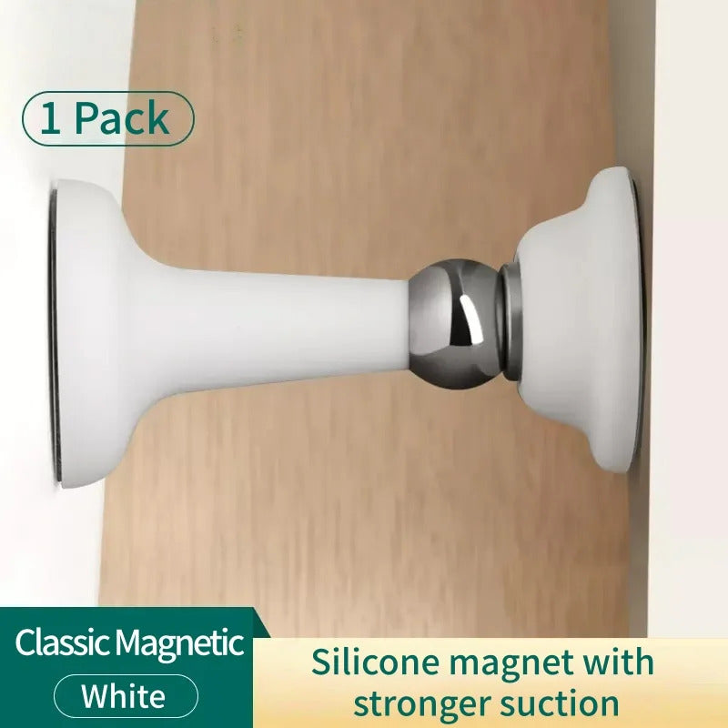 NO DRILL MAGNETIC DOOR STOP SELF ADHESIVE