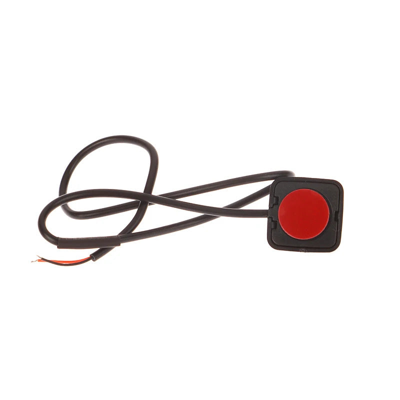 MOMENTARY PUSH BUTTON SWITCH - RED OR BLACK