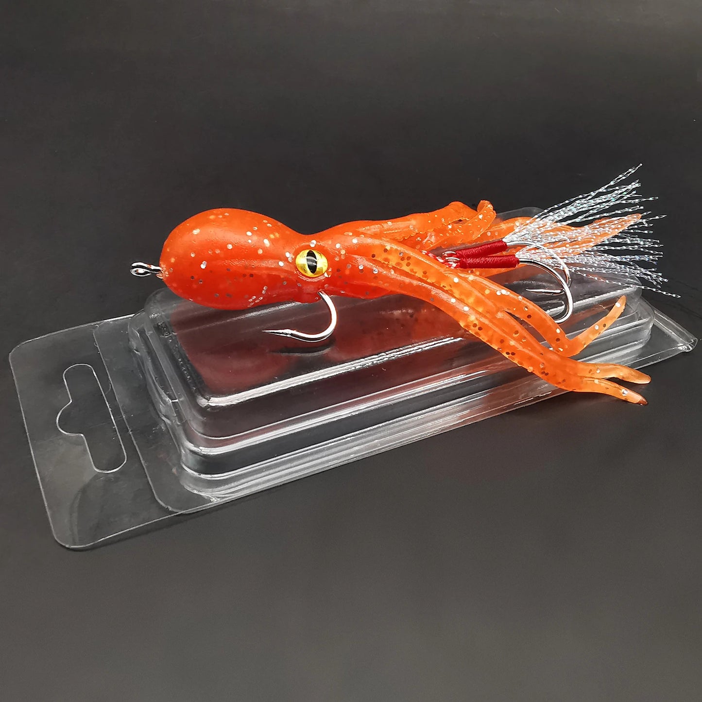3 x SQUID FISHING LURES 11.5cm 22g SINKING BAIT
