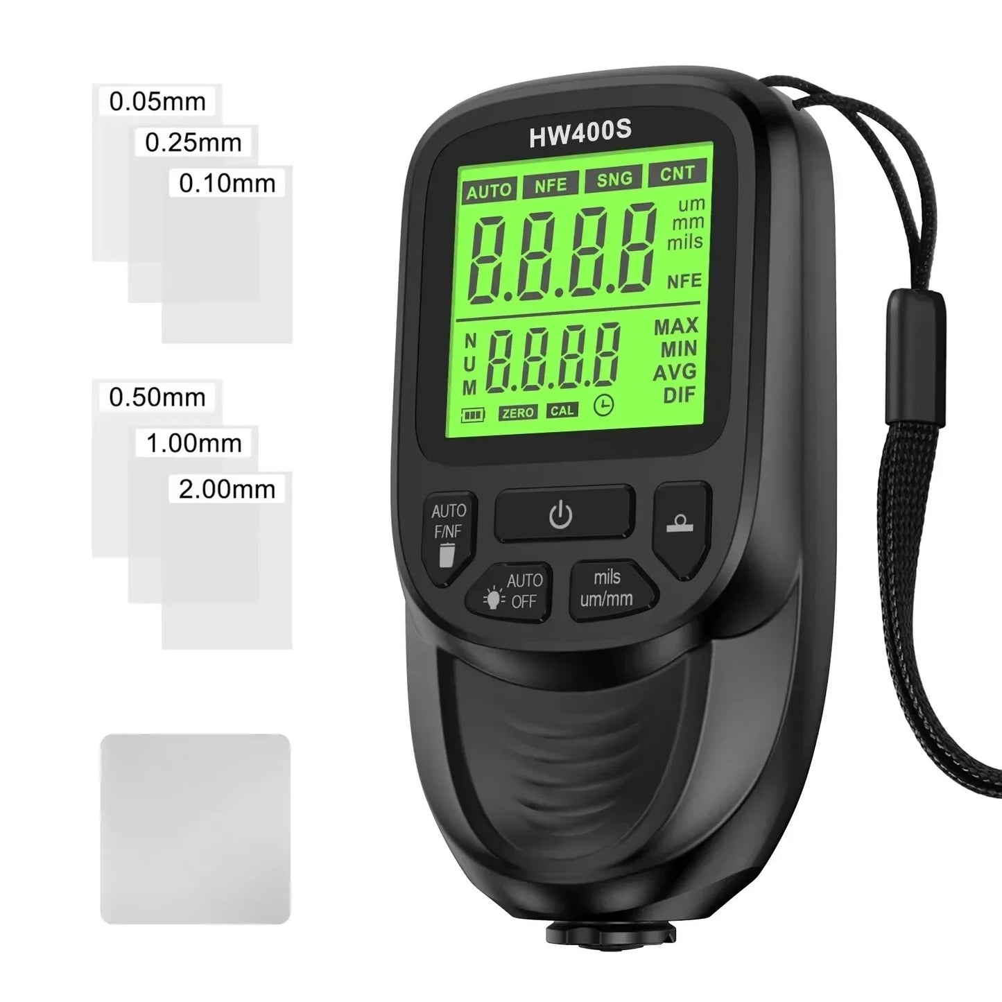 HANDHELD AUTO PAINT COATING THICKNESS TESTER