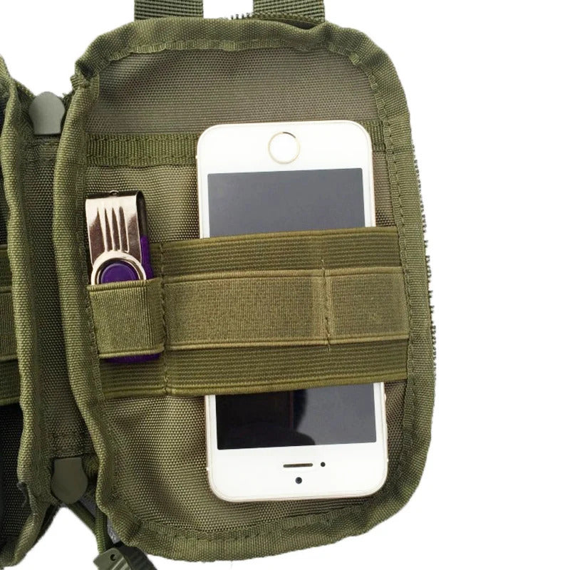 TACTICAL MOLLE MEDICAL WAIST BAG FIRST AID POUCH EDC HUNTING CAMPING OUTDOOR