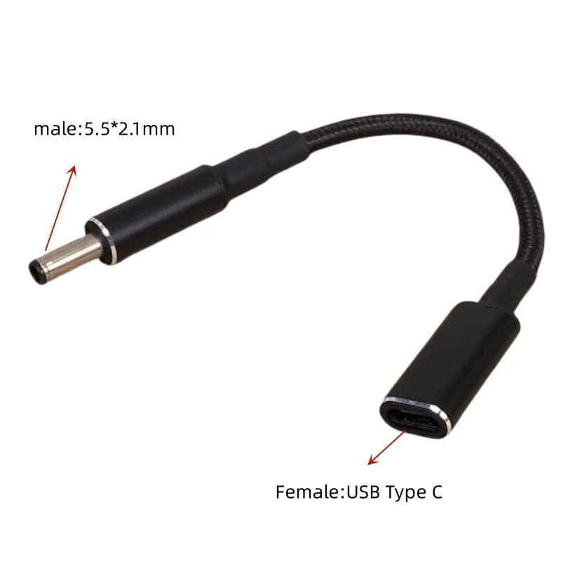 65w TYPE C LAPTOP POWER ADAPTER UNIVERSAL PLUGS