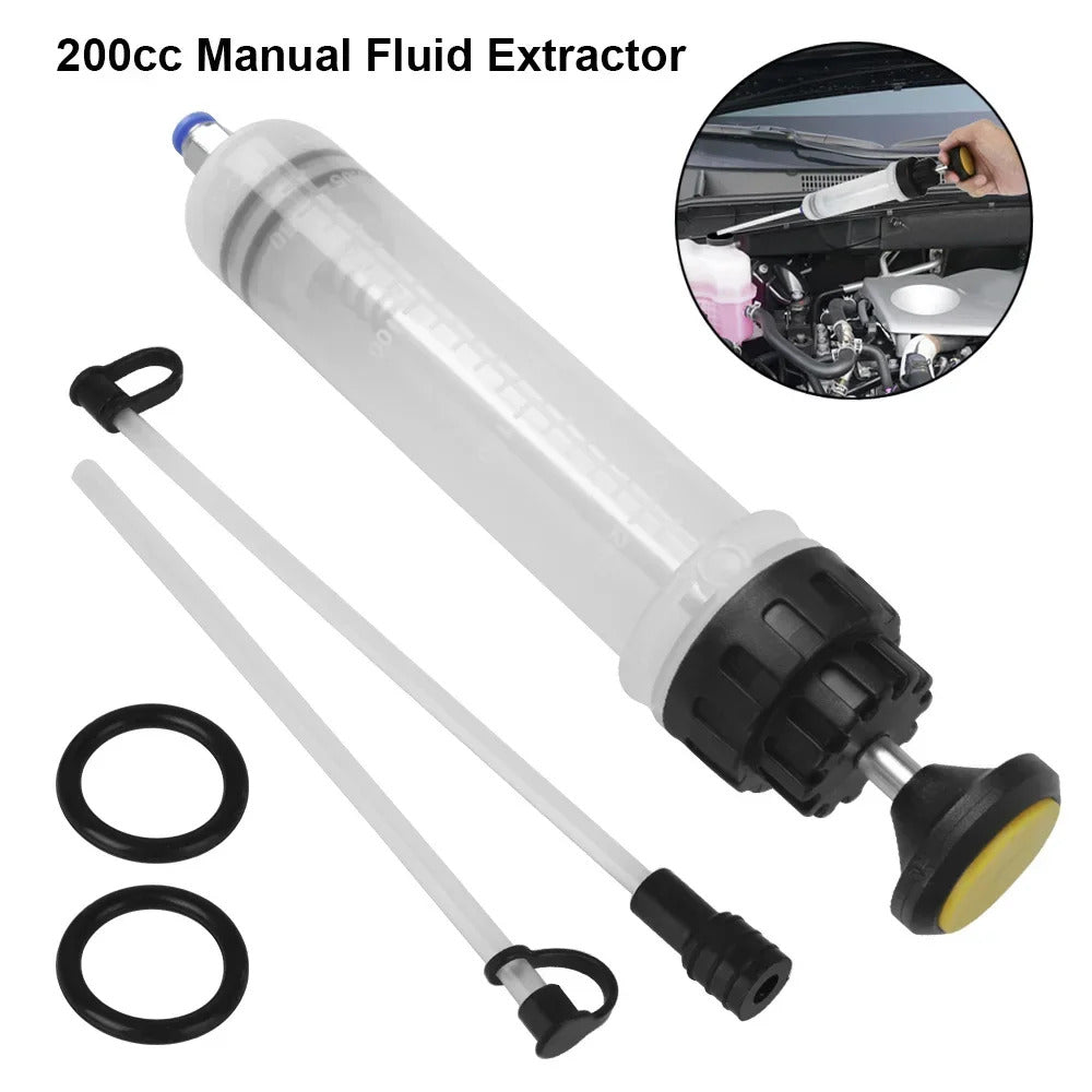 200cc CAR OIL CHANGE / BRAKE FLUID BLEEDER EXTRACTION SYRINGE