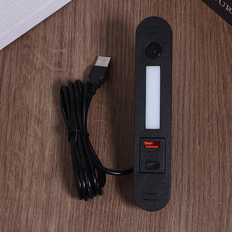 RECESSED USB TYPE A & C SOCKETS WITH LIGHT