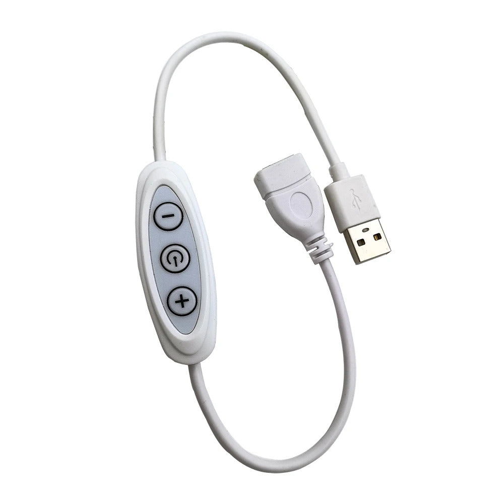 3 KEY USB DIMMER SWITCH 5V 2A 8 LEVEL DIMMING