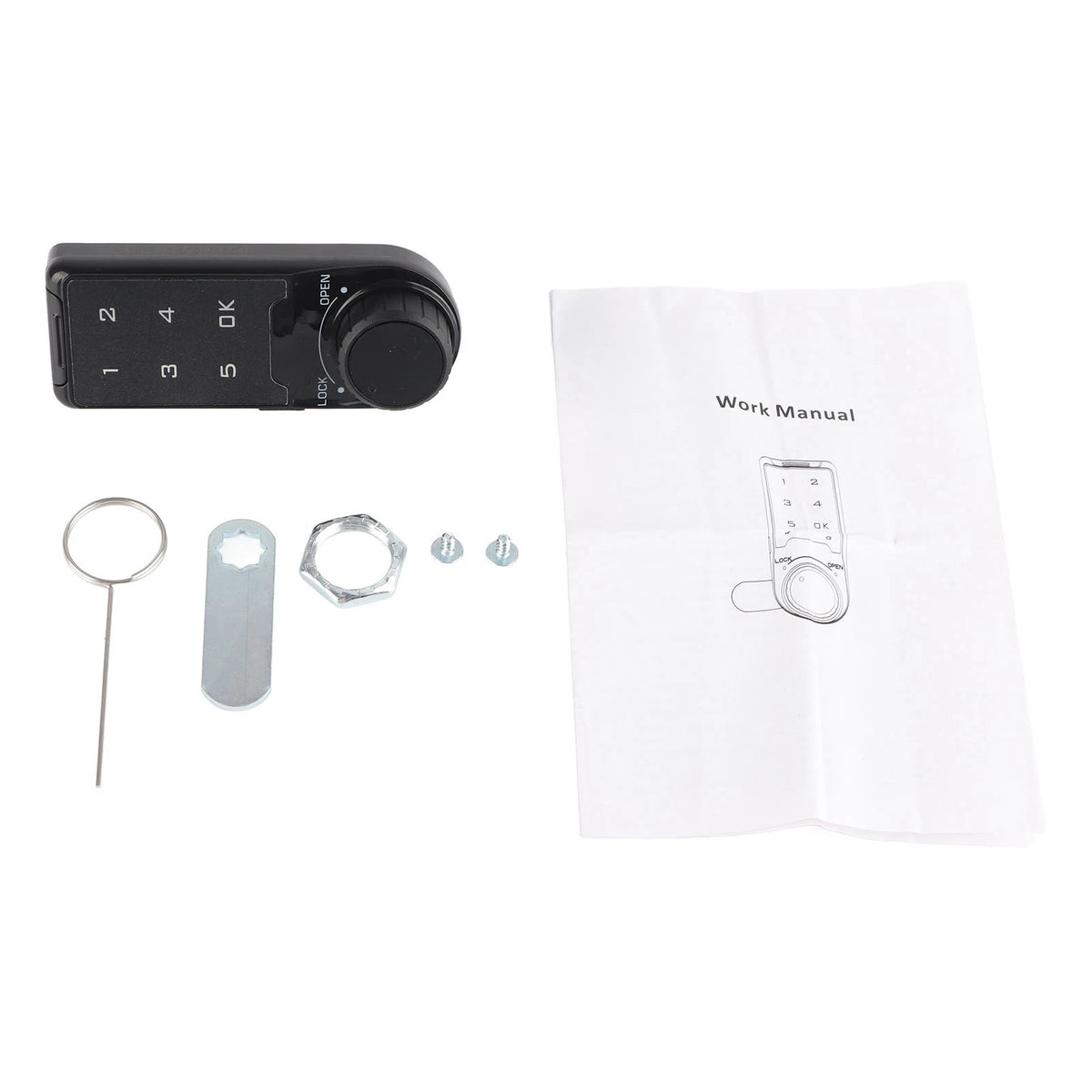 TOUCH KEYPAD ELECTRONIC LOCK - DIGITAL PASSWORD CABINET LOCK