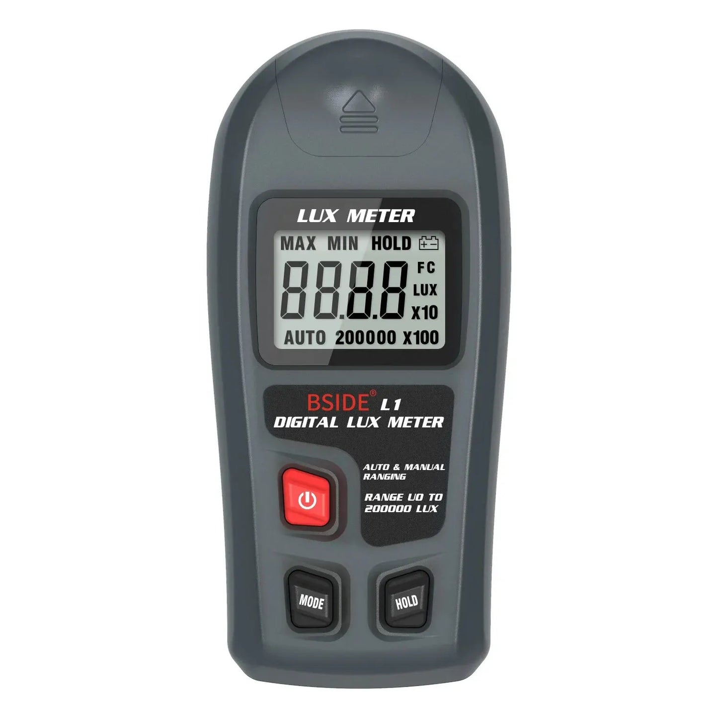 HANDHELD DIGITAL LUX METER 0-200,000 LUX