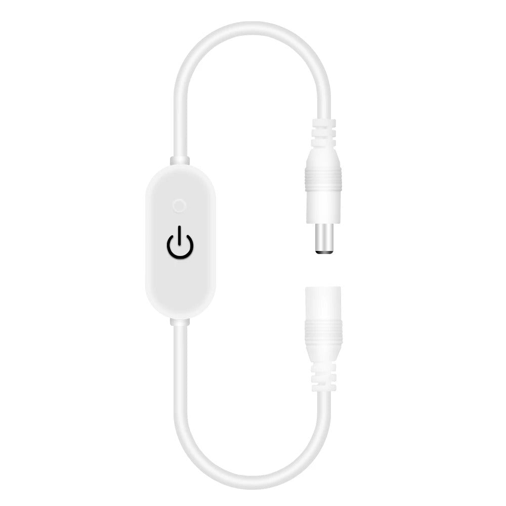 DC12V 5V 3A LED STRIP LIGHT INLINE TOUCH SWITCH & DIMMER