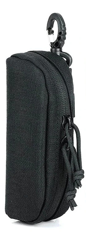 TACTICAL MOLLE SUNGLASSES CASE 1000D NYLON SHOCKPROOF EYEGLASS POUCH HUNTING