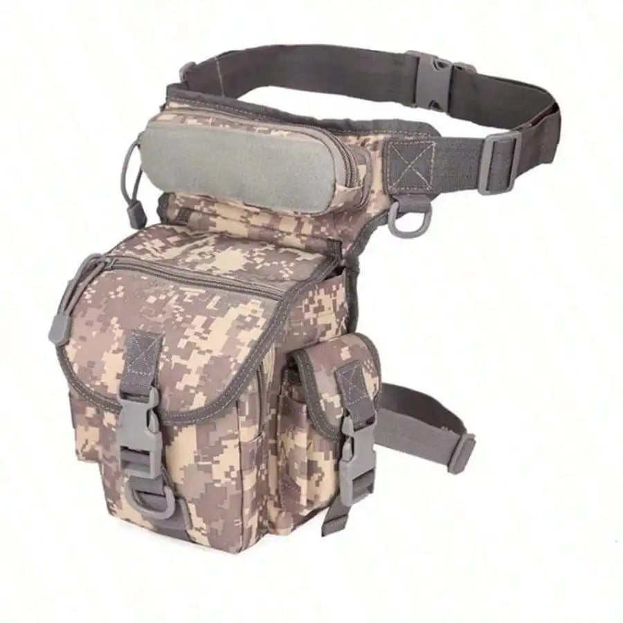 TACTICAL DROP LEG POUCH THIGH BAG, METAL DETECTING