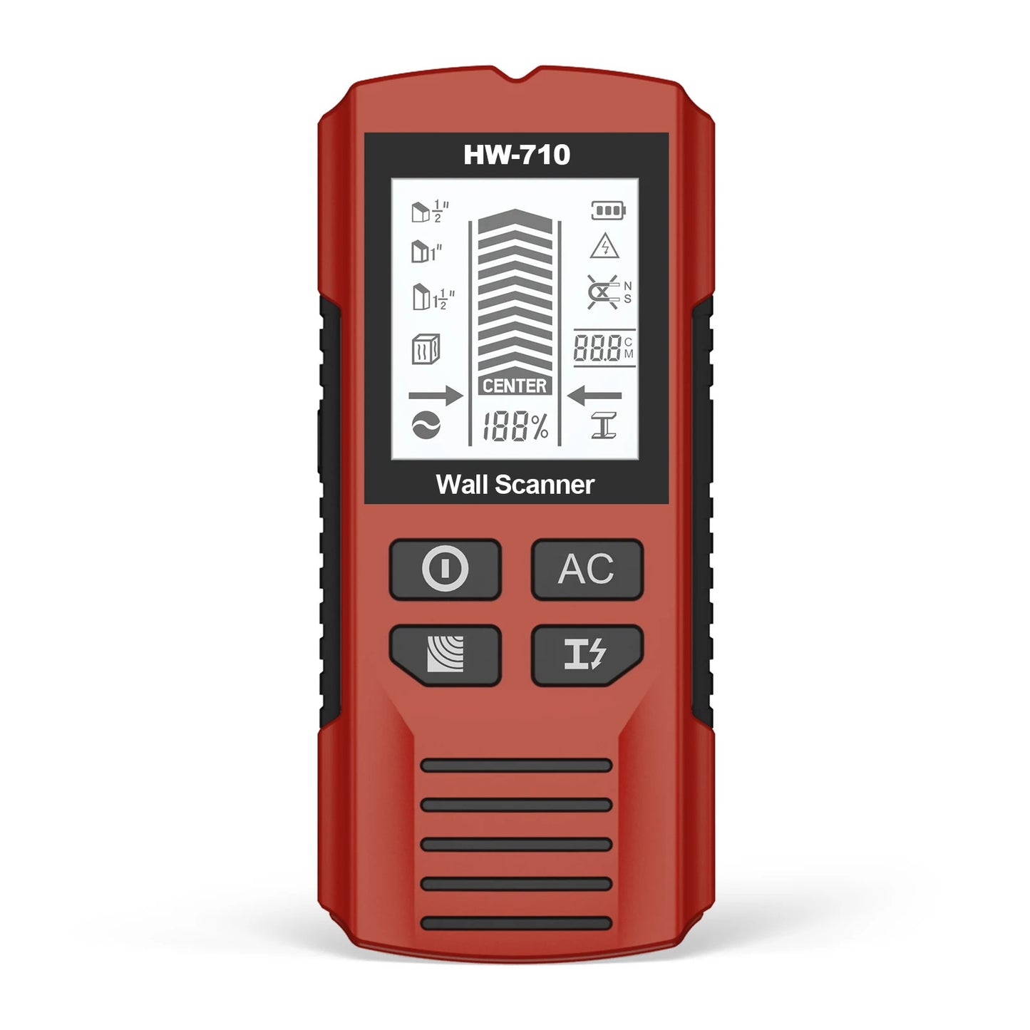 HANDHELD WALL STUD FINDER METAL AND WOOD