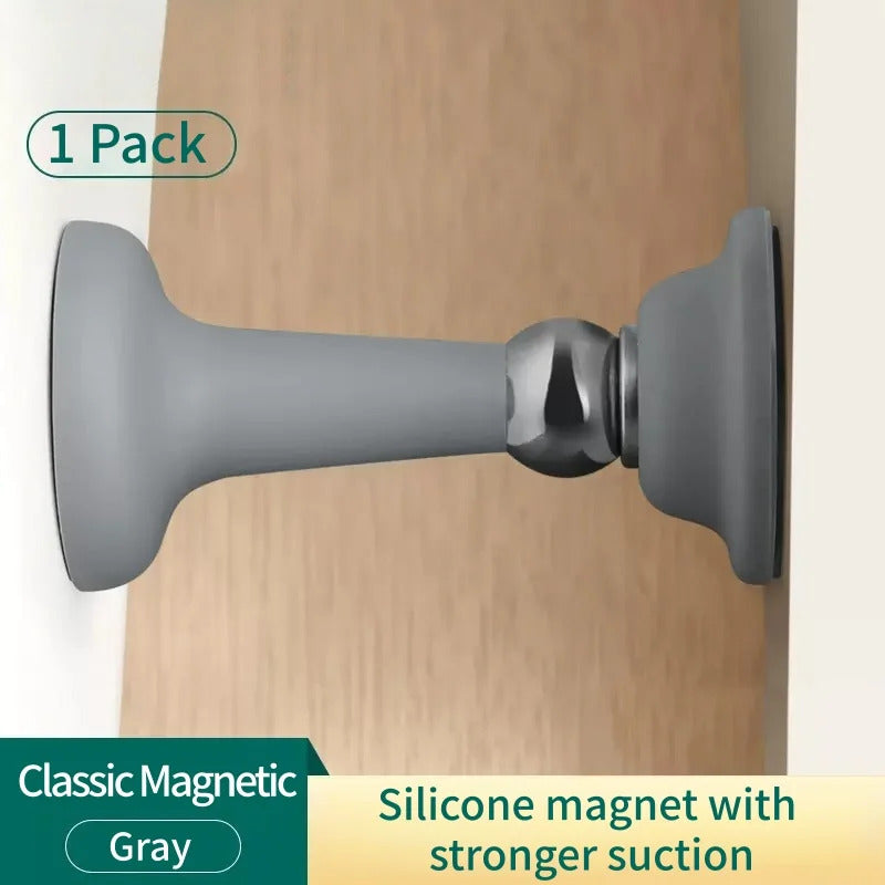 NO DRILL MAGNETIC DOOR STOP SELF ADHESIVE